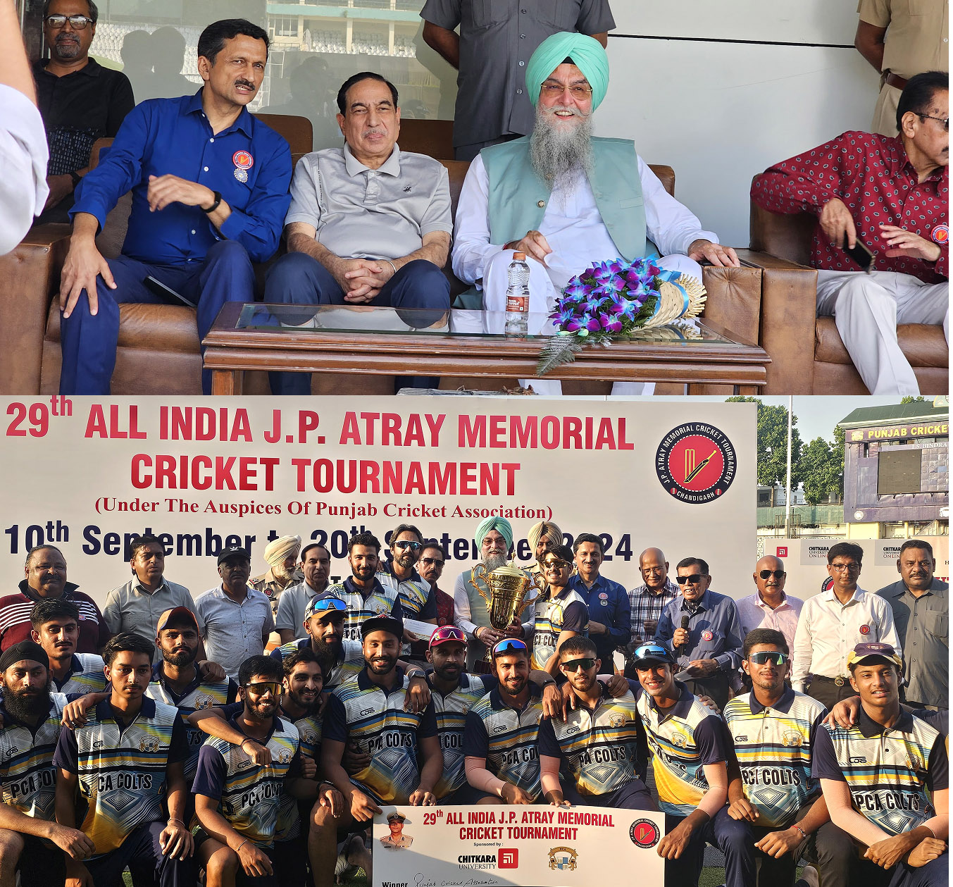 पंजाब विधानसभा अध्यक्ष ने युवाओं से खेलों को जीवन का अभिन्न अंग बनाने का आह्वान किया